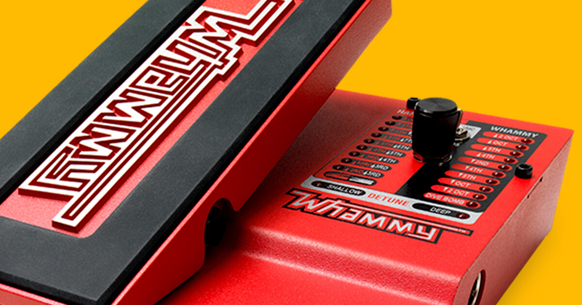 美品】ワーミーペダル デジテック DigiTech WhaMMy WH-1 初代 赤 