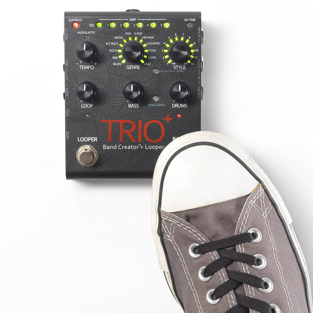 □Digitech/デジテック□TRIO + トリオ プラス バンド クリエーター