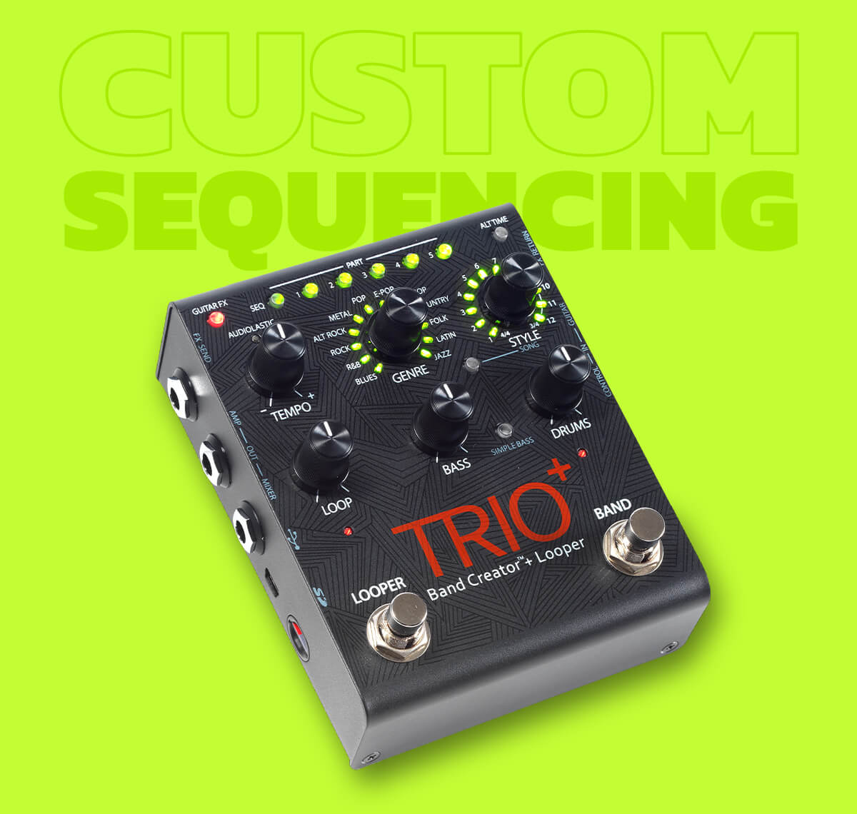 Trio deals plus pedal