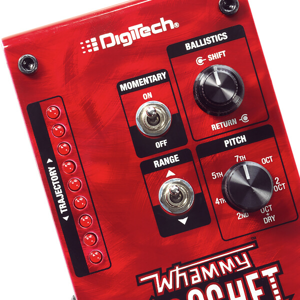 DigiTech Whammy Ricochet guitar pedal controls