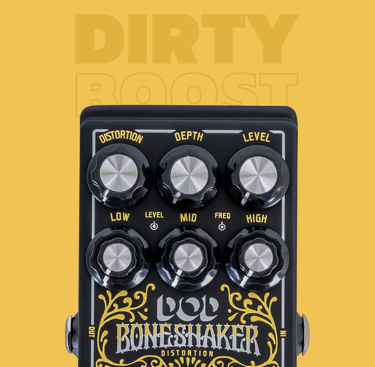 DOD Boneshaker distortion guitar pedal