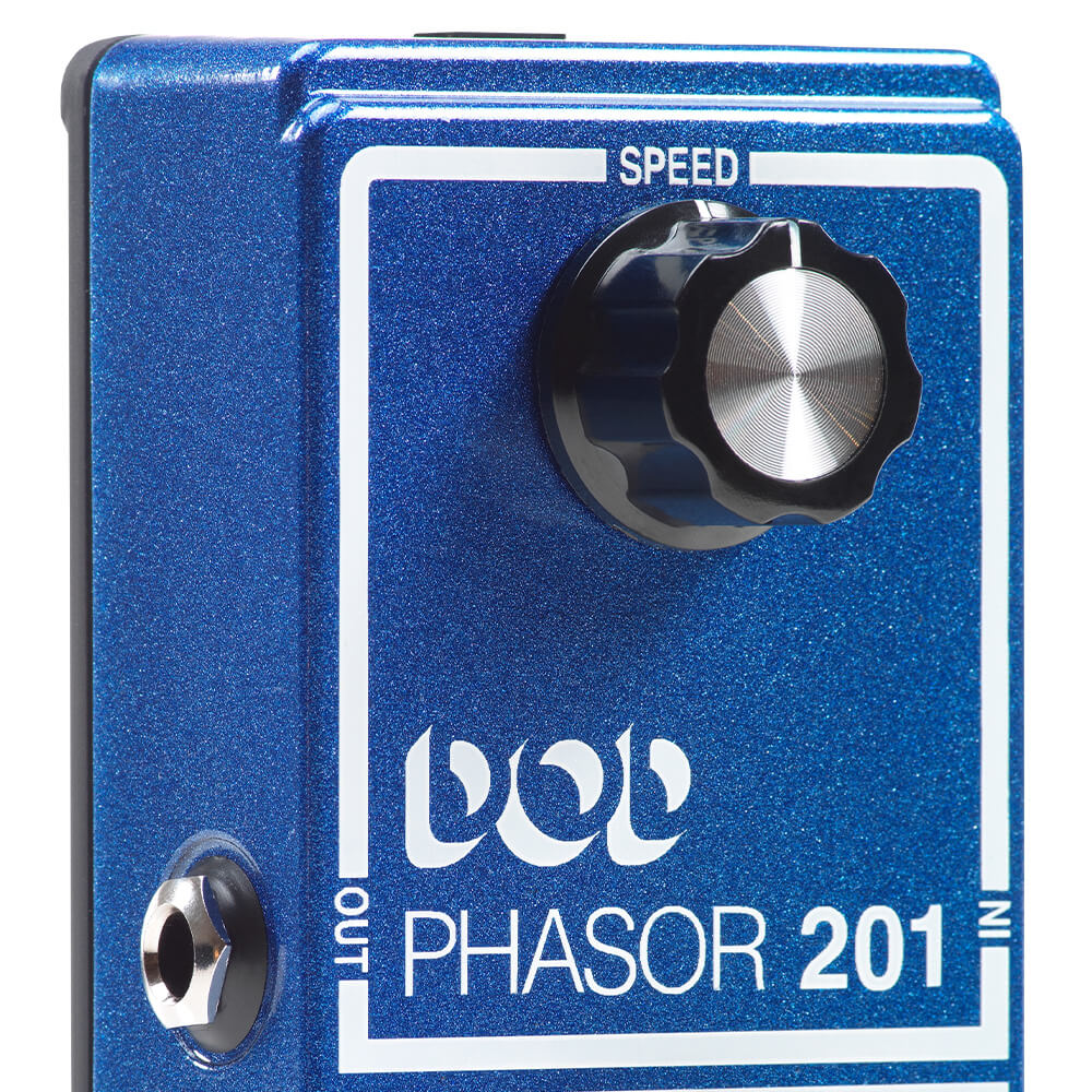 DOD Phasor 201 phase shifter guitar pedal speed knob