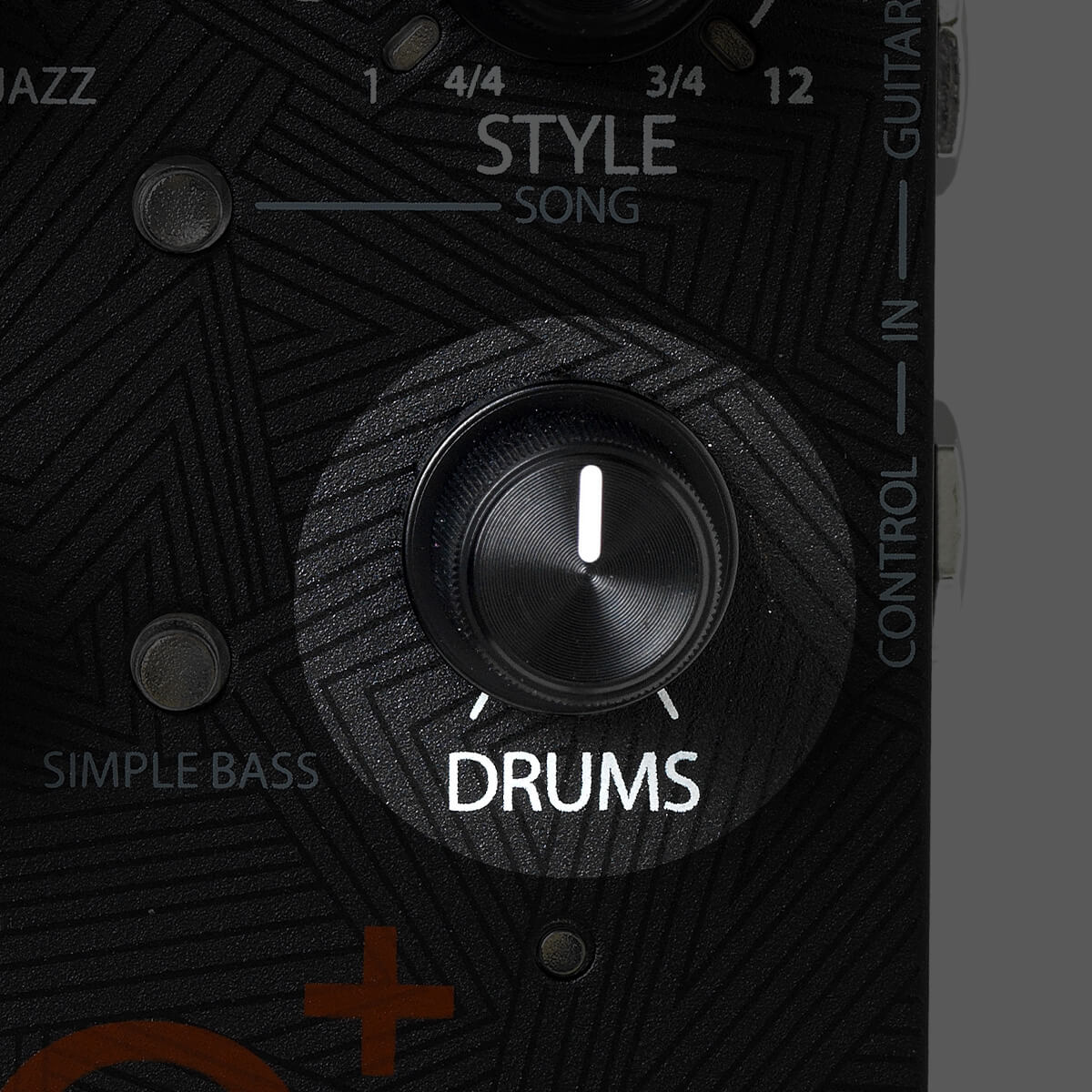 DigiTech Trio+ band creator drums control close up