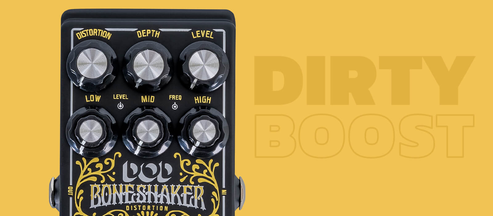 DOD Boneshaker distortion guitar pedal