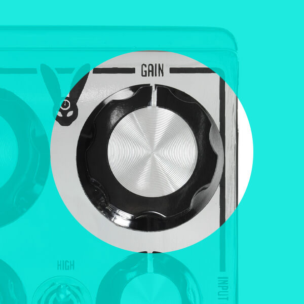 DOD Looking Glass pedal gain control