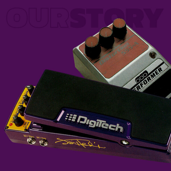 vintage DigiTech and DOD pedals