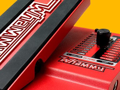 Digitech Whammy Pedal close up