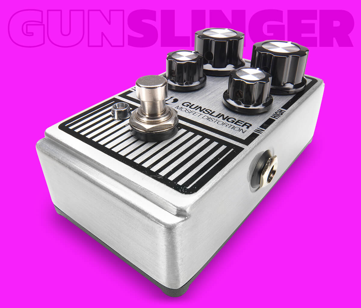 DOD Gunslinger distortion and overdrive guitar pedal